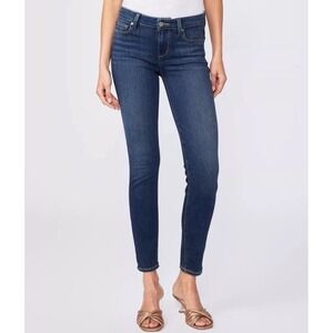 Paige Women's Verdugo Ankle Skinny Jeans Size 28‎ Dark Wash Stretch Denim